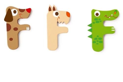 deurletters-naamletters-dieren-F